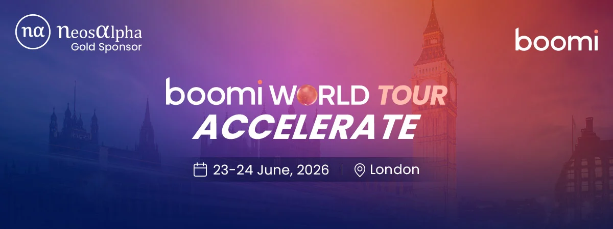 NeosAlpha to Participate as Gold Sponsor at Boomi World Tour London 2026