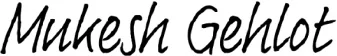signature mukesh